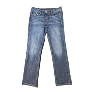 Calvin Klein Women's Jeans Sz 10x30 Blue Ultimate Skinny Stretch Straight Denim